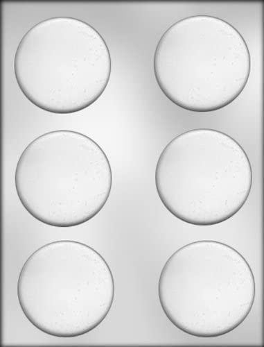 CK Products 2-1/2" Mint Patty Chocolate Mold