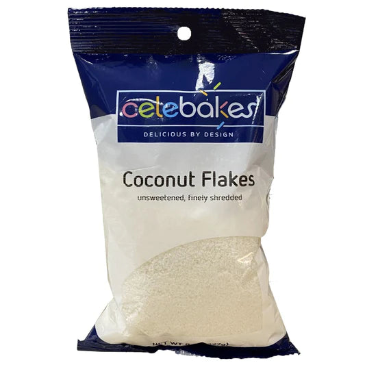Celebakes  Desiccated Coconut  Flakes, 8 oz
