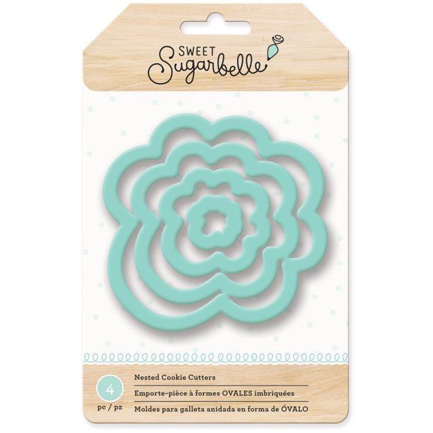 Cookie Cutters Sweet Sugerbelle Nested Flower 4 Piece