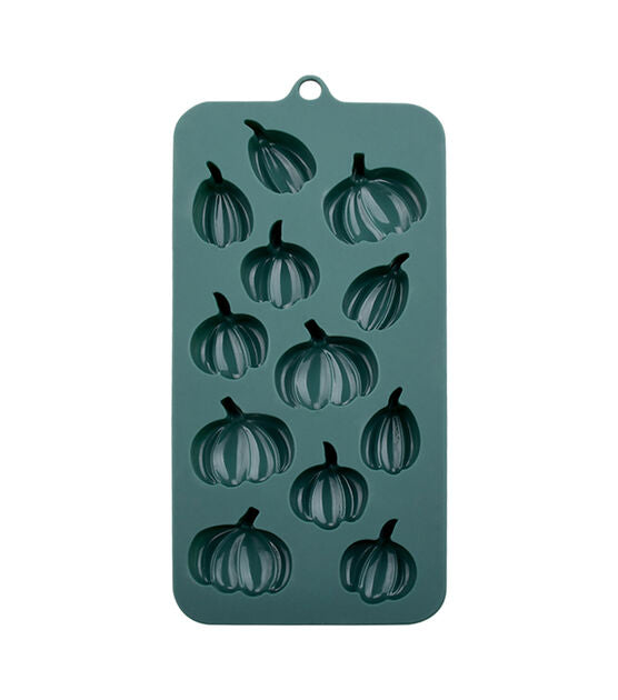 Fall Pumpkin 12pc Candy Mold for Chocolate Melts, Ice, Treats
