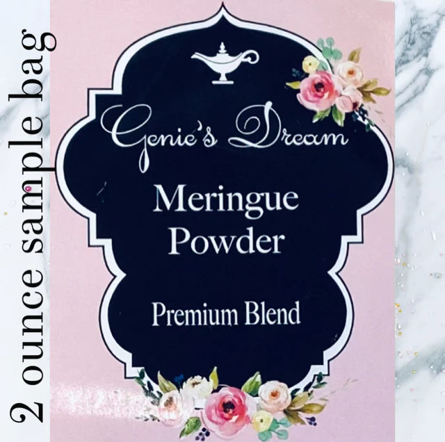 Genie's Dream Premium Meringue Powder 2oz Sample Package