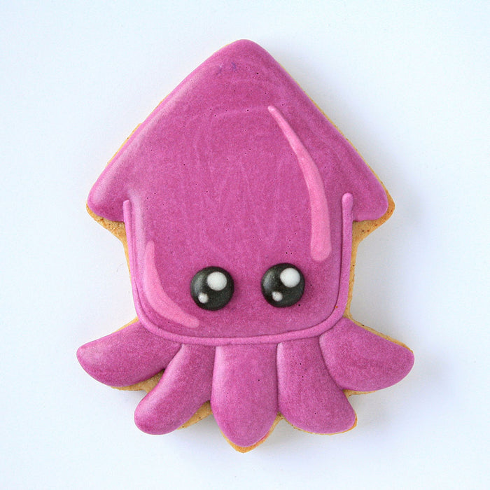 Ann Clark Cute Squid Cookie Cutter, 3.75"