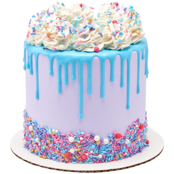 Decopac Cake Icing Drip Vanilla Flavor - color: Light Blue