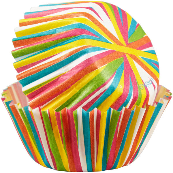Wilton Color Wheel Mini Cupcake Liners, 100-Count
