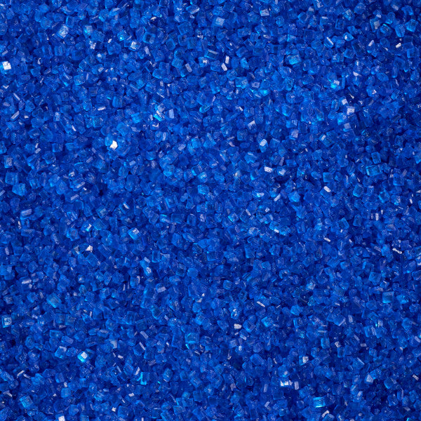 DecoPac Dark Blue Sanding Sugar 33 oz. handheld container