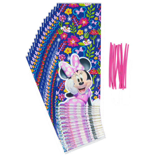 Wilton Disney Junior Minnie Mouse Treat Bags, 16-Count