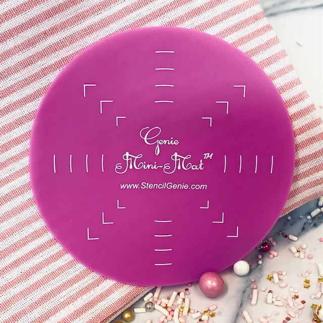 Genie's Mini Mat for the cookie Turntable by Genie's Dream