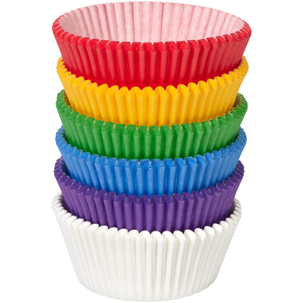 Wilton Rainbow Cupcake Liners, 150-Count