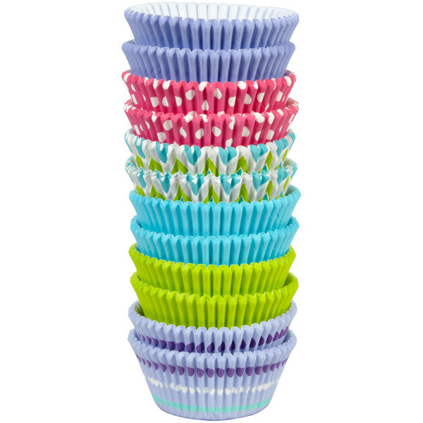 Wilton Bright and Summery Standard Cupcake Liners, 300-Count