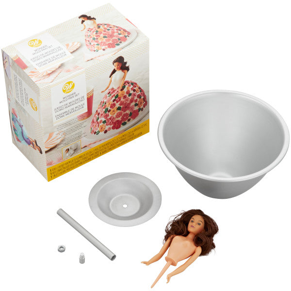 Wilton Wonder Mold Barbie Doll Cake Pan Set