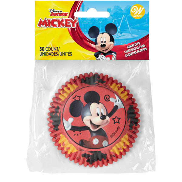 Wilton Disney Junior Mickey Mouse Clubhouse Cupcake Liners, 50-Count
