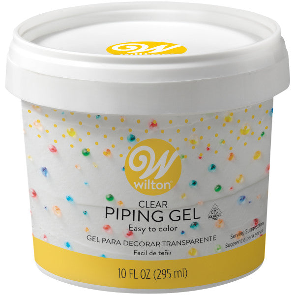 Wilton Clear Piping Gel for Cake Decorating, 10 oz.