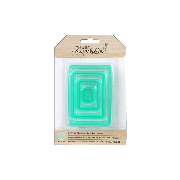 Sweet Sugarbelle Cookie Cutter Set 4/Pkg - Nested Rectangle