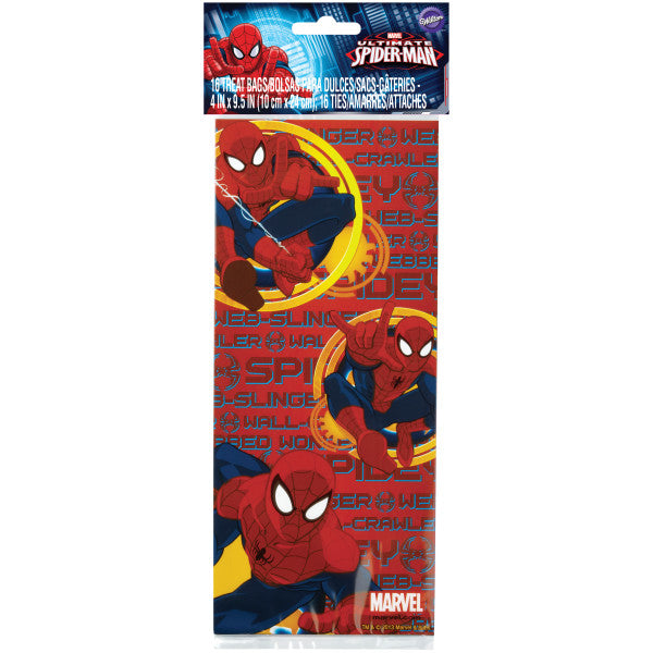 Wilton Marvel Ultimate Spider-Man Treat Bags, 16-Count