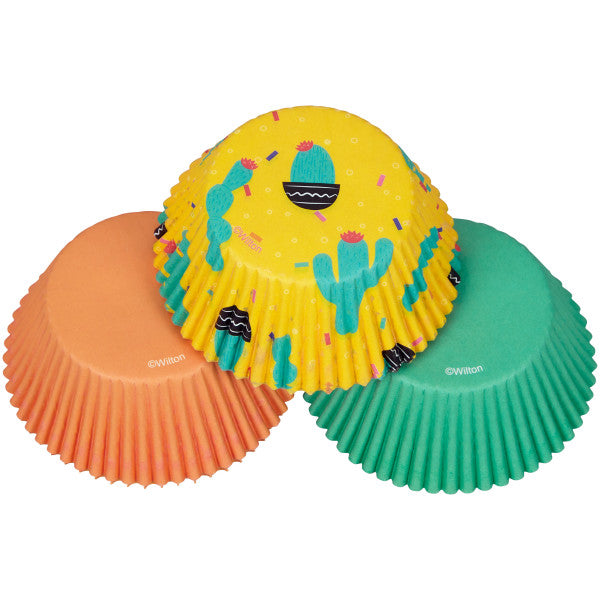 Wilton Cactus Party Cupcake Liners, 75-Count