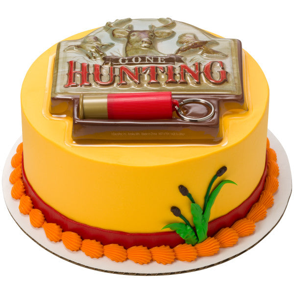Hunting Deer shotgun bird Cake Decorating Kit