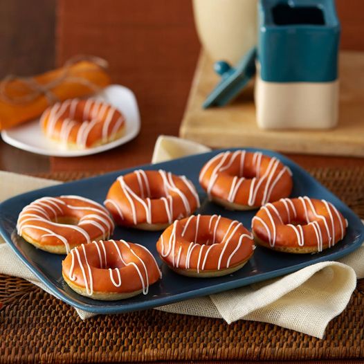 Pumpkin Spice Latte Donuts