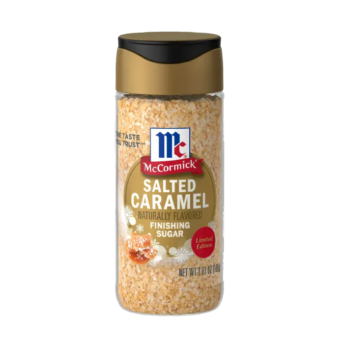 McCormick Naturally Flavored Salted Caramel Finishing Sugar