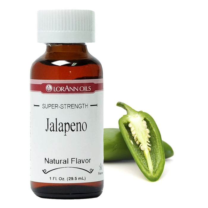LorAnn Jalapeno Flavor 1 oz for Candy, Chocolate, or Icing