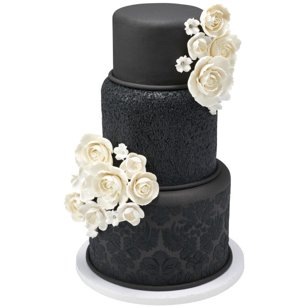 Blossom Flower Assortment Gum Paste Sprays - 24 count