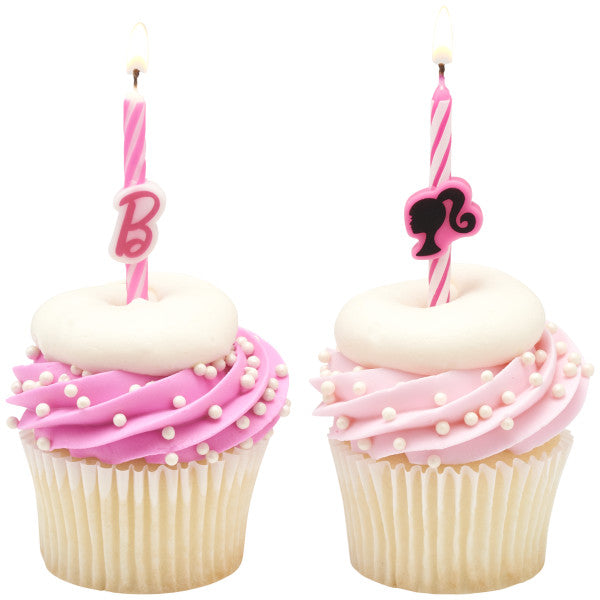 Barbie Birthday Candles for cakes or cupcakes – 6 Count