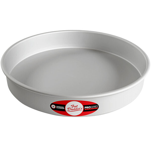 Fat Daddios Pro Series Bakeware Anodized Aluminum Round Cake Pan 12 x 2"