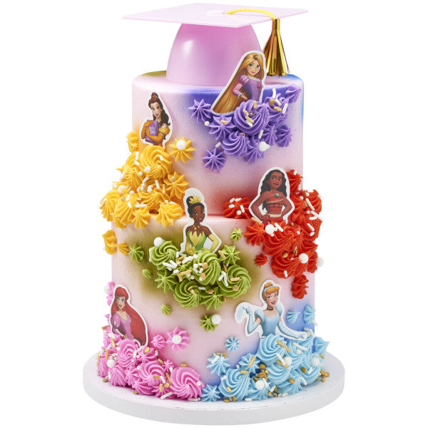 Disney Princess Cupcake Decorating Toppers Cake Picks – 12 Count