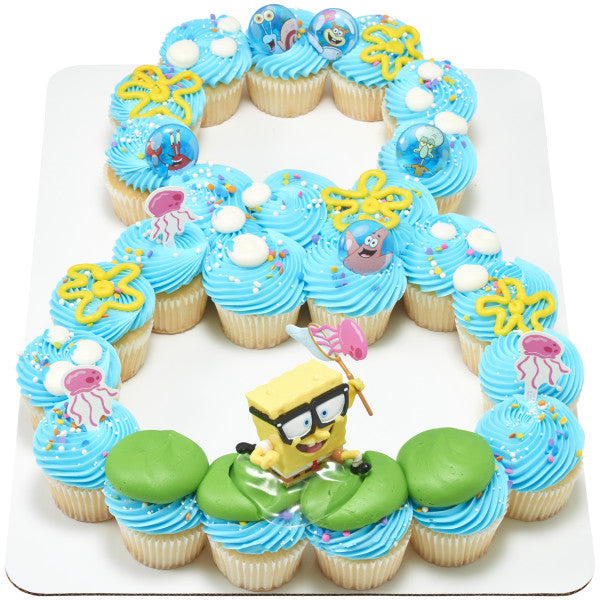 SpongeBob SquarePants Jellyfish Fields Cake Decorations Topper Set Kit