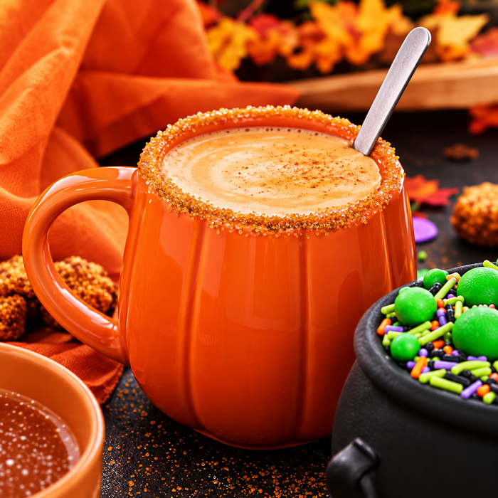 PME Halloween Orange Shimmer Drink Mix 5 oz – Orange Flavored Cocktail & Party Drink Mix