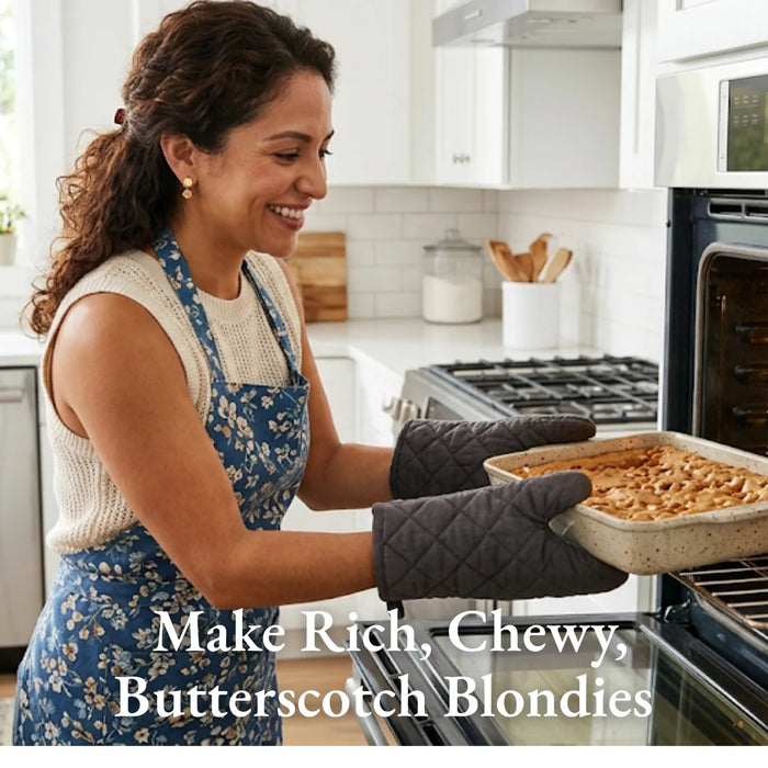 Ann Clark Blondie Baking Mix – Gourmet Butterscotch Blondie Mix with Butterscotch Chips – Chewy Dessert Bars