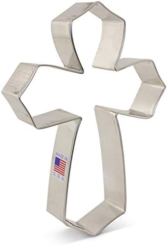 Ann Clark Extra Large Cross Cookie Cutter, 5.5" Religious