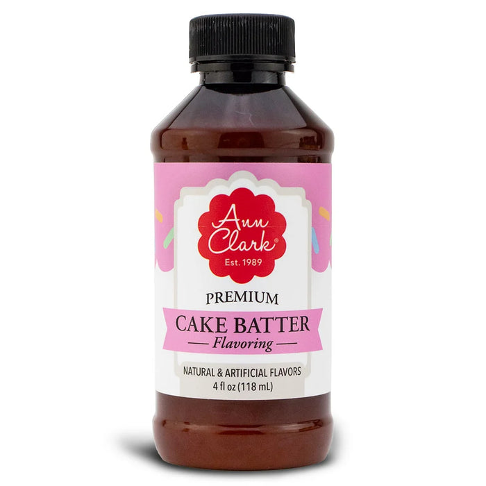 Ann Clark Cake Batter Emulsion Flavoring – Birthday Cake Baking Emulsion for Cakes, Cookies, Frosting & Desserts