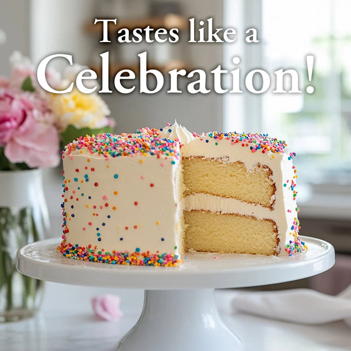 Ann Clark Cake Batter Emulsion Flavoring – Birthday Cake Baking Emulsion for Cakes, Cookies, Frosting & Desserts