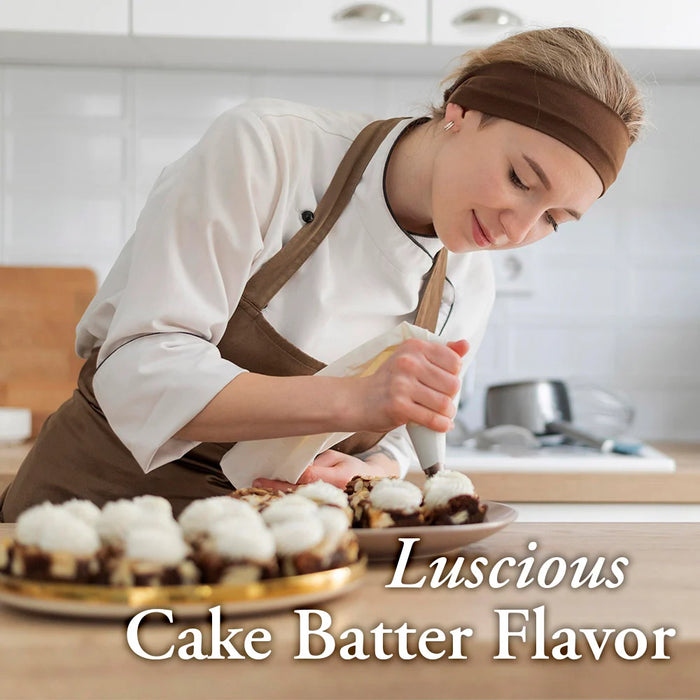 Ann Clark Cake Batter Emulsion Flavoring – Birthday Cake Baking Emulsion for Cakes, Cookies, Frosting & Desserts