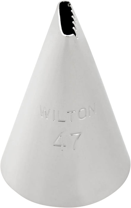 Wilton basketweave and smooth stripes TIP 47