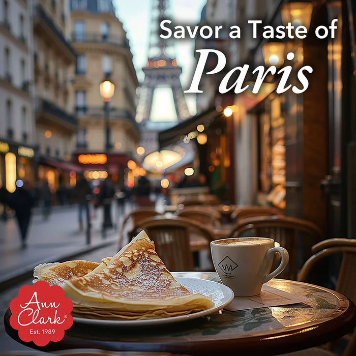 Ann Clark Traditional French Crêpe Mix – Gourmet Crepe Baking Mix for Sweet & Savory Crepes – Breakfast, Brunch & Dessert