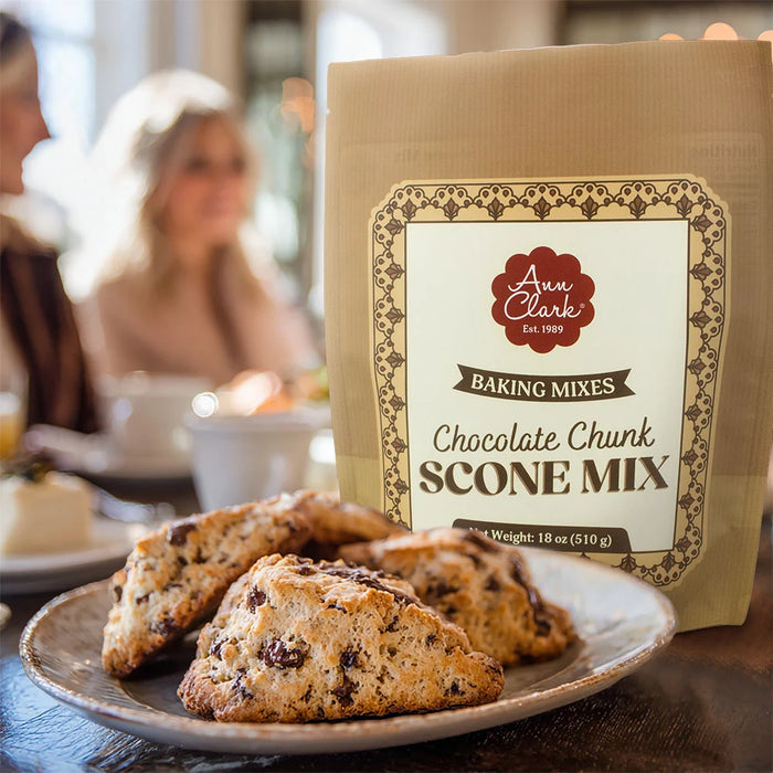 Ann Clark Chocolate Chunk Scone Mix – Gourmet Chocolate Scone Baking Mix with Chocolate Chunks – Breakfast & Brunch Mix
