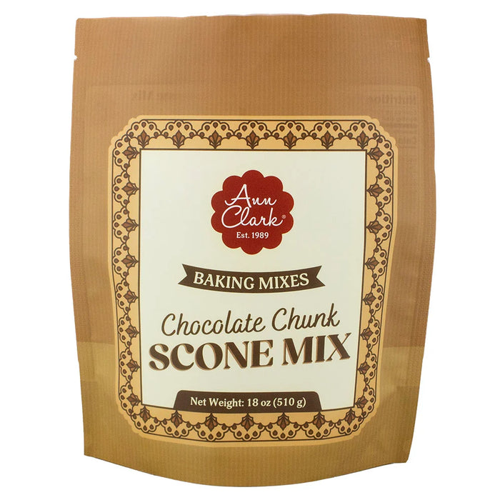 Ann Clark Chocolate Chunk Scone Mix – Gourmet Chocolate Scone Baking Mix with Chocolate Chunks – Breakfast & Brunch Mix