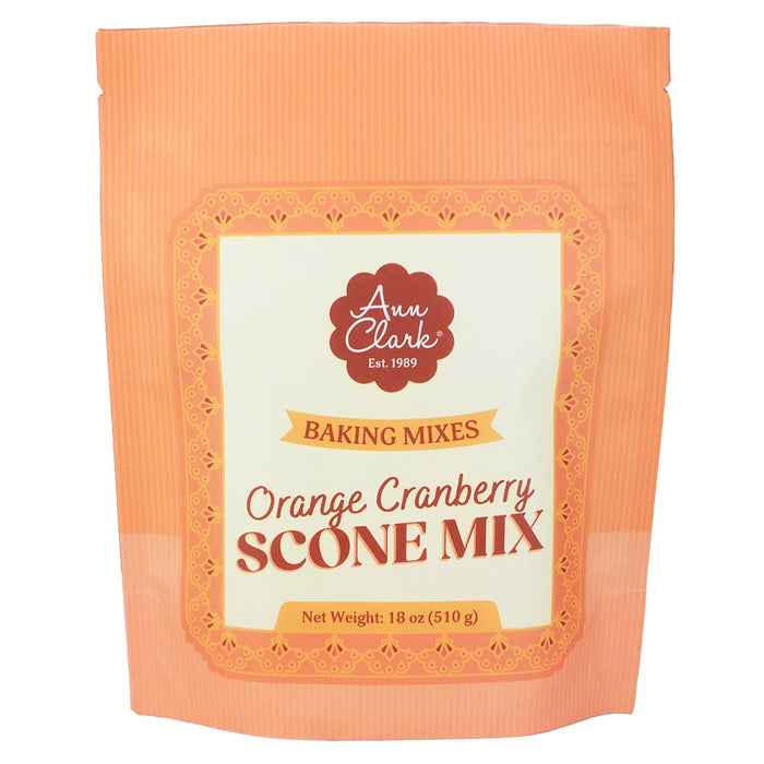 Ann Clark Orange Cranberry Scone Mix – Gourmet Cranberry Orange Baking Mix with Real Cranberries – Breakfast & Brunch