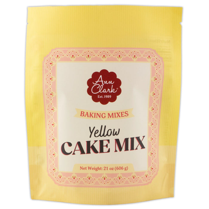 Ann Clark Yellow Cake Mix – Gourmet Vanilla Cake Baking Mix for Cakes & Cupcakes – Bakery-Quality Homemade Cake