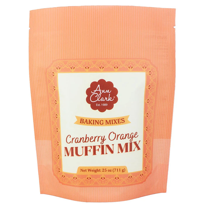 Ann Clark Cranberry Orange Muffin Mix – Gourmet Baking Mix with Real Cranberries – Homemade-Style Breakfast & Brunch Muffins