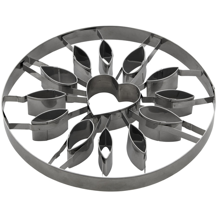 Wilton Autumn / Heart Pie Crust Cutter set