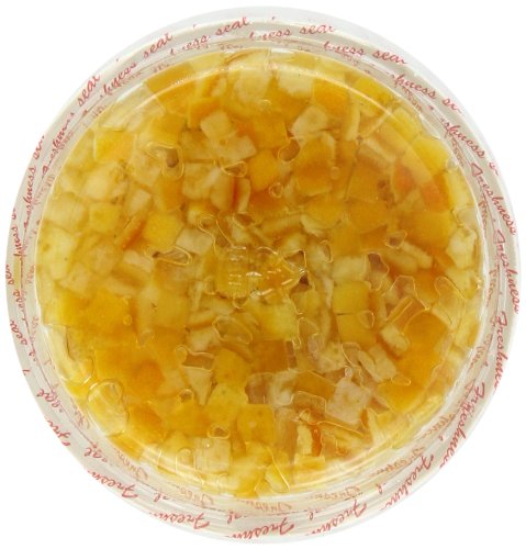 Paradise Candied Fruit, Diced Peel, Orange, 8 Ounce