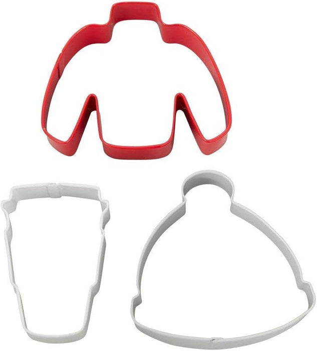 Wilton Sweater, Latte and Hat Cookie Cutter Set