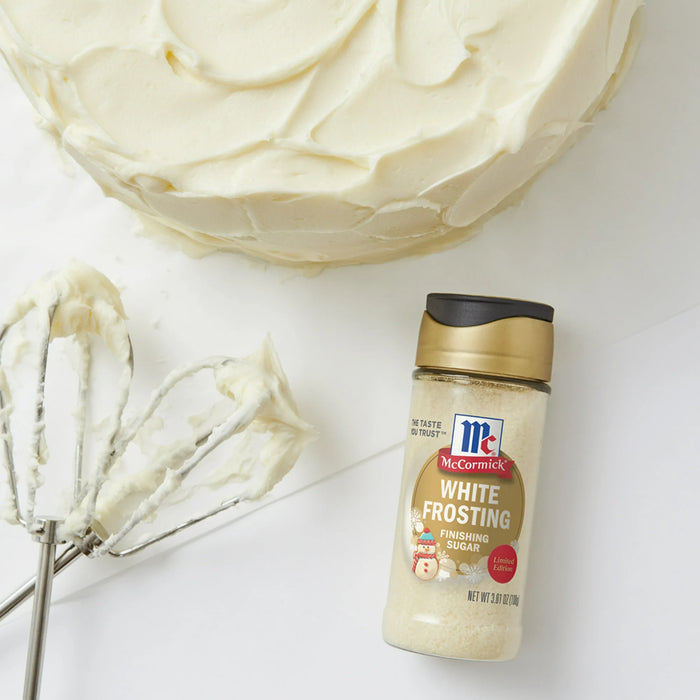 McCormick White Frosting Finishing Sugar