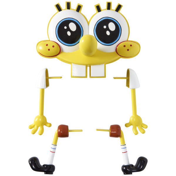 SpongeBob SquarePants Creations Cake Topper – 5-Piece Set Decorating