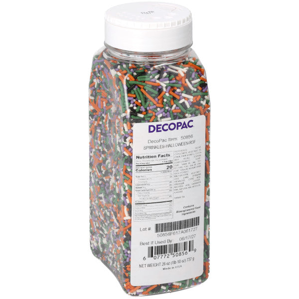 Halloween Jimmie mix Sprinkles – Red 3 Free – 26 oz. Handheld Container