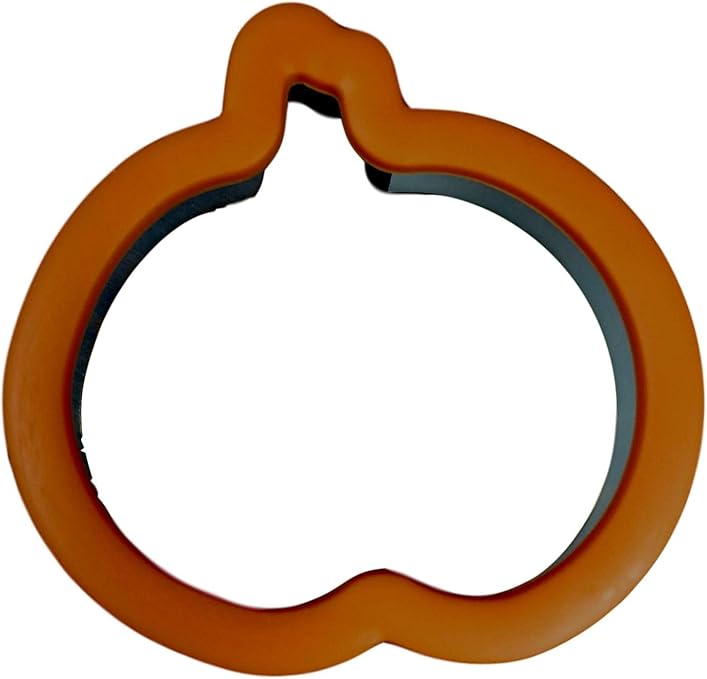 Wilton Orange Pumpkin Grippy Cookie Cutter Halloween