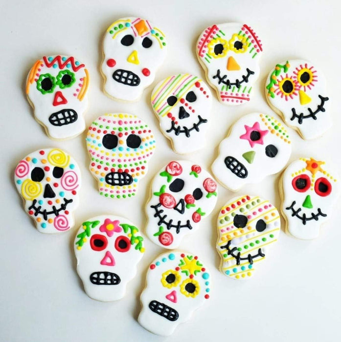 Ann Clark Skull Cookie Cutter Halloween Day of the Dead Día de Los Muertos Sugar Skull, 3.5" Football player