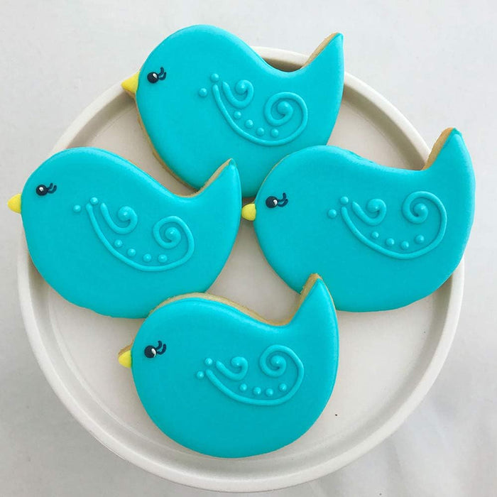 Ann Clark Blue Bird Teardrop Cookie Cutter 3.25"